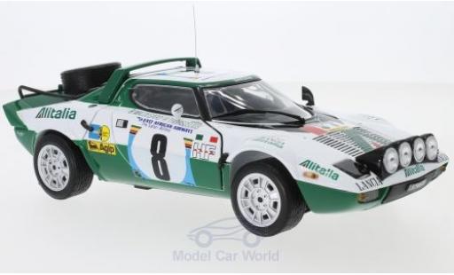 Diecast model cars Lancia Stratos 1/18 Sun Star HF No.8 Alitalia Safari Rallye 1975 B.Waldegard/H.Thorszelius Lancia Stratos 1/18 Sun Star HF No.8 Alitalia Safari Rallye 1975 B.Waldegard/H.Thorszelius diecast model cars