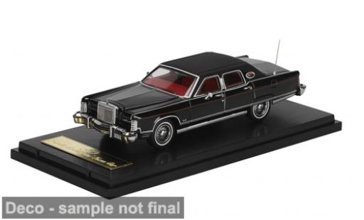 Lincoln Continental 1/64 Sun Star Town Car schwarz 1979 1:64