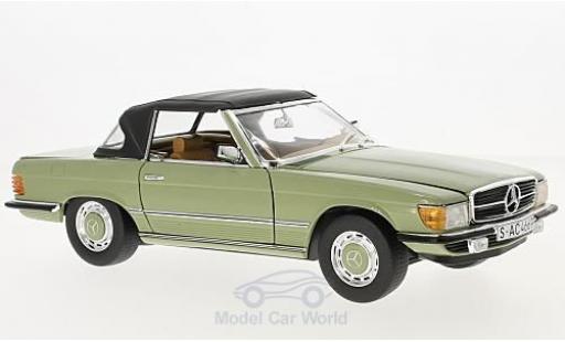 Diecast model cars Mercedes 350 1/18 Sun Star SL green 1977 Mercedes 350 1/18 Sun Star SL green 1977 diecast model cars