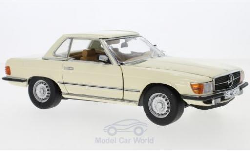 Diecast model cars Mercedes 350 1/18 Sun Star SL (R107) beige 1977 HardTop Mercedes 350 1/18 Sun Star SL (R107) beige 1977 HardTop diecast model cars