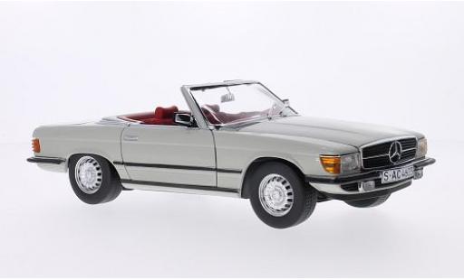 Diecast model cars Mercedes 350 1/18 Sun Star SL (R107) grey 1977 Verdeck ouvert Mercedes 350 1/18 Sun Star SL (R107) grey 1977 Verdeck ouvert diecast model cars