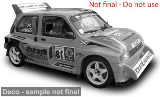 Diecast model cars MG Metro 1/18 Sun Star 6R4 Donegal International Rally 2010 #18 1:18 MG Metro 1/18 Sun Star 6R4 Donegal International Rally 2010 #18 1:18 diecast model cars