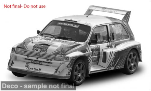 Diecast model cars MG Metro 1/18 Sun Star 6R4 Rallylegend 2019 #18 1:18 MG Metro 1/18 Sun Star 6R4 Rallylegend 2019 #18 1:18 diecast model cars