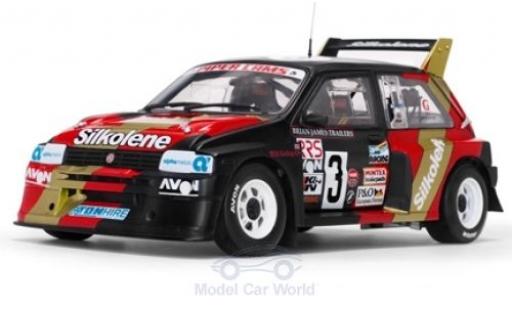 Diecast model cars MG Metro 1/18 Sun Star 6R4 RHD No.3 Silkolene Rallye-Cross 1986 W.Gollop MG Metro 1/18 Sun Star 6R4 RHD No.3 Silkolene Rallye-Cross 1986 W.Gollop diecast model cars