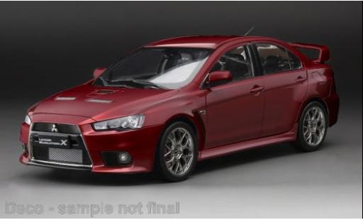 Mitsubishi Lancer 1/18 Sun Star Evolution X metallise rot 1:18 diecast model cars