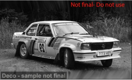 Opel Ascona 1/18 Sun Star 400 Historic 2016 #29 1:18 diecast model cars