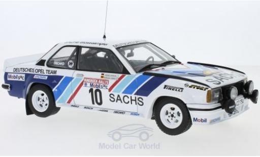 Diecast model cars Opel Ascona 1/18 Sun Star 400 No.10 Deutsches Team Sachs Rallye DM Rallye Hunsrück 1980 R.Hainbach/W.Hohenadel Opel Ascona 1/18 Sun Star 400 No.10 Deutsches Team Sachs Rallye DM Rallye Hunsrück 1980 R.Hainbach/W.Hohenadel diecast model cars