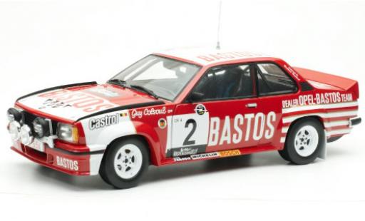 Opel Ascona 1/18 Sun Star B 400 No.2 -Bastos Dealer Team Bastos Lotto Haspengouwrally 1982 y compris les Decals G.Colsoul/A.Lopes diecast model cars