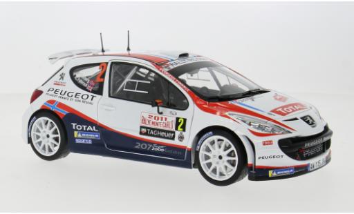Diecast model cars Peugeot 207 1/18 Sun Star S2000 No.2 Rallye WM Rallye Monte Carlo 2011 1:18 Peugeot 207 1/18 Sun Star S2000 No.2 Rallye WM Rallye Monte Carlo 2011 1:18 diecast model cars