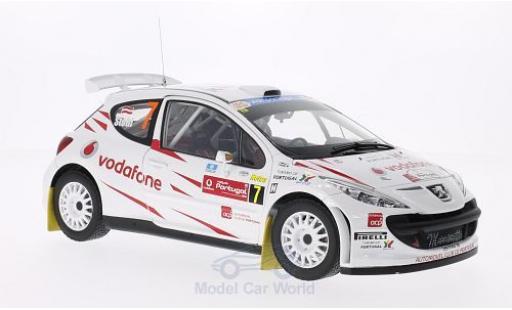 Diecast model cars Peugeot 207 S2000 1/18 Sun Star S2000 No.7 Vodafone Rallye Portugal 2008 M.Stohl/I.Minor Peugeot 207 S2000 1/18 Sun Star S2000 No.7 Vodafone Rallye Portugal 2008 M.Stohl/I.Minor diecast model cars