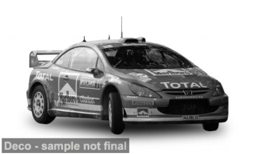 Peugeot 307 1/18 Sun Star WRC Rally Japan 2005 #7 1:18 diecast model cars
