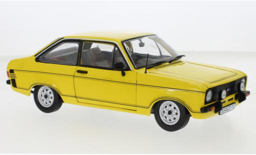 Diecast model cars Ford Escort 1/18 Sun Star MK II 1600 Sport yellow RHD 1975 Ford Escort 1/18 Sun Star MK II 1600 Sport yellow RHD 1975 diecast model cars