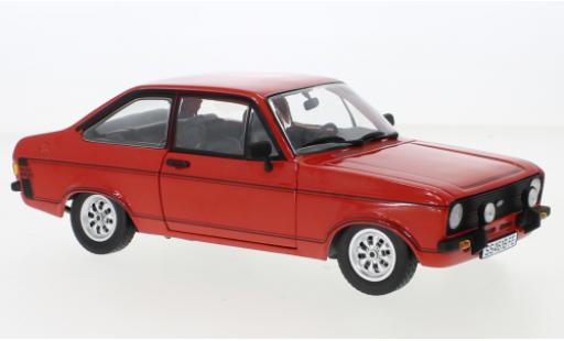 Diecast model cars Ford Escort 1/18 Sun Star MK II 1600 Sport red 1975 Ford Escort 1/18 Sun Star MK II 1600 Sport red 1975 diecast model cars
