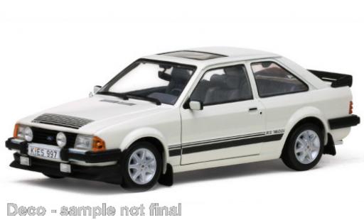 Diecast model cars Ford Escort 1/18 Sun Star MKIII RS 1600i white 1984 Ford Escort 1/18 Sun Star MKIII RS 1600i white 1984 diecast model cars