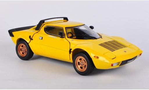 Lancia Stratos 1/18 Sun Star yellow 1975 diecast model cars