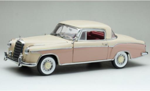 Diecast model cars Mercedes CLA 1/18 Sun Star 220 SE Coupe (W128) beige clair/pink 1958 Mercedes CLA 1/18 Sun Star 220 SE Coupe (W128) beige clair/pink 1958 diecast model cars