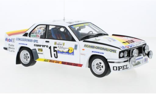 Opel Ascona 1/18 Sun Star B 400 No.15 Conrero Squadra Corse Rally della Lana 1982 diecast model cars