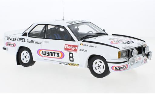 Opel Ascona 1/18 Sun Star B 400 No.8 Wynns Rally Bianchi 1981 diecast model cars