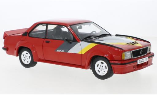 Opel Ascona 1/18 Sun Star B 400 red/Dekor 1980 diecast model cars