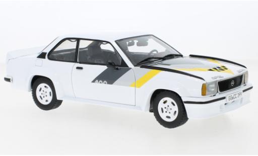 Opel Ascona 1/18 Sun Star B 400 white/Dekor 1980 diecast model cars