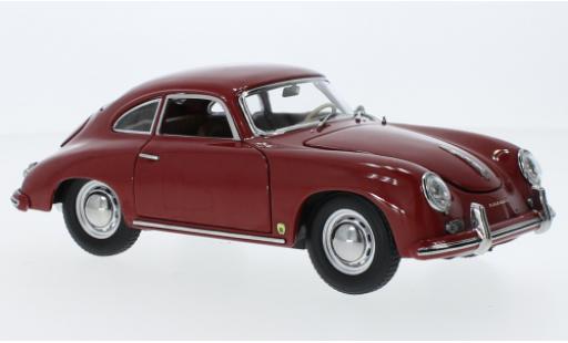 Diecast model cars Porsche 356 1/18 Sun Star A 1500 GS Carrera GT red foncé 1957 Porsche 356 1/18 Sun Star A 1500 GS Carrera GT red foncé 1957 diecast model cars