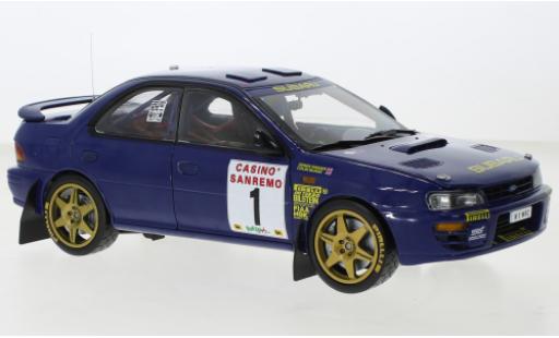 Diecast model cars Subaru Impreza 1/18 Sun Star 555 No.1 Rallye WM Rallye San Remo 1996 Subaru Impreza 1/18 Sun Star 555 No.1 Rallye WM Rallye San Remo 1996 diecast model cars