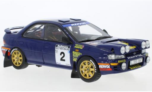 Diecast model cars Subaru Impreza 1/18 Sun Star 555 No.2 Rally Neuseeland 1994 Subaru Impreza 1/18 Sun Star 555 No.2 Rally Neuseeland 1994 diecast model cars