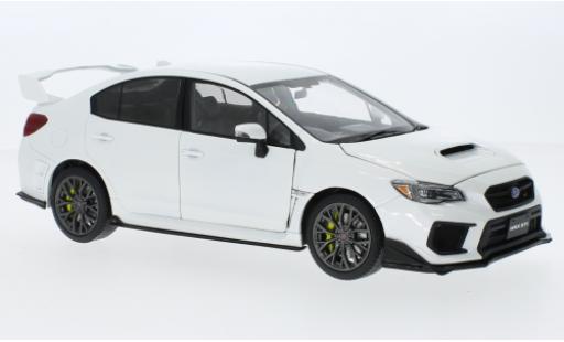 Diecast model cars Subaru WRX 1/18 Sun Star STI (S207) metallise white RHD 2018 Subaru WRX 1/18 Sun Star STI (S207) metallise white RHD 2018 diecast model cars