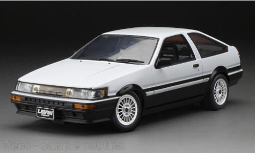 Diecast model cars Toyota Corolla 1/24 Sun Star Levin (AE86) white/black 1985 Toyota Corolla 1/24 Sun Star Levin (AE86) white/black 1985 diecast model cars