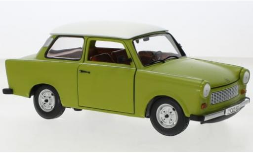 Trabant 601 1/18 Sun Star gr&uuml;n/weiss 1:18 diecast model cars