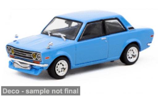 Diecast model cars Datsun 510 1/64 Tarmac Works blau 1:64 Datsun 510 1/64 Tarmac Works blau 1:64 diecast model cars
