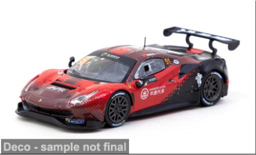 Ferrari 488 1/64 Tarmac Works GT3 Macau GT Cup 2022 #51 1:64 diecast model cars