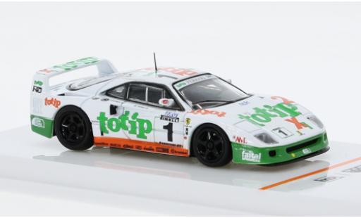 Ferrari F40 1/64 Tarmac Works GT No.1 Totip Italian GT Championship 1994 1:64 diecast model cars
