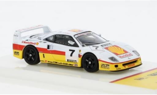 Ferrari F40 1/64 Tarmac Works GT No.7 MonteS Italian GT Championship 1993 1:64 diecast model cars