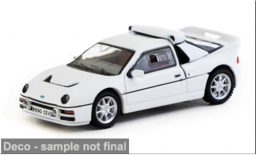 Ford RS 200 1/64 Tarmac Works RS200 weiss 1:64 diecast model cars