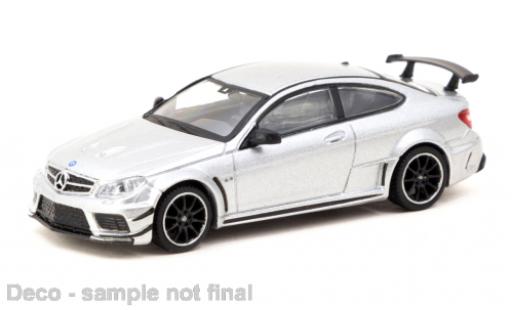 Diecast model cars Mercedes Classe C 1/64 Tarmac Works C63 AMG Coupe Black Series silber 1:64 Mercedes Classe C 1/64 Tarmac Works C63 AMG Coupe Black Series silber 1:64 diecast model cars