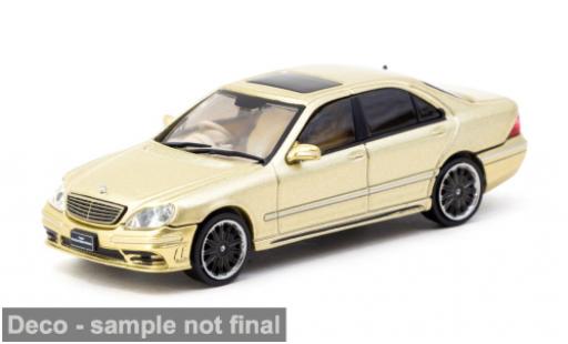 Mercedes Classe S 1/64 Tarmac Works (W220) Wald gold 1:64 diecast model cars