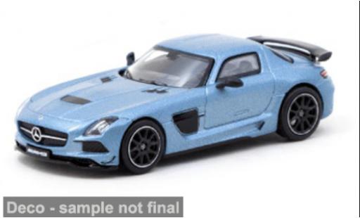MG B 1/64 Tarmac Works Mercedes SLS A lack Series blau 1:64 diecast model cars