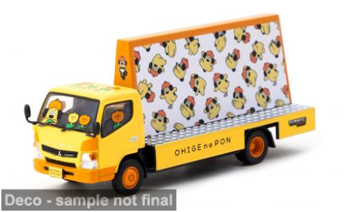 Mitsubishi Fuso 1/64 Tarmac Works Canter gelb 1:64 diecast model cars