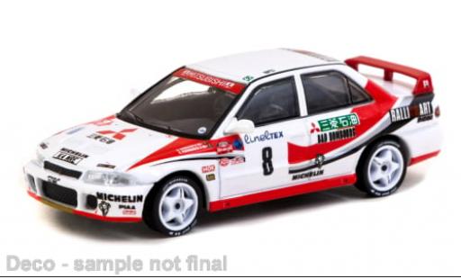 Mitsubishi Lancer 1/64 Tarmac Works Evolution I No.8 Ralliart Rallye WM Rallye Monte Carlo 1993 1:64 diecast model cars