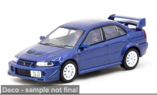 Mitsubishi Lancer 1/64 Tarmac Works Evolution VI blau 1:64 diecast model cars
