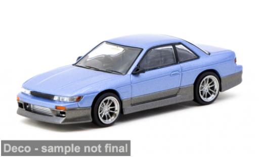 Diecast model cars Nissan Silvia 1/64 Tarmac Works (S13) blau/grau 1:64 Nissan Silvia 1/64 Tarmac Works (S13) blau/grau 1:64 diecast model cars