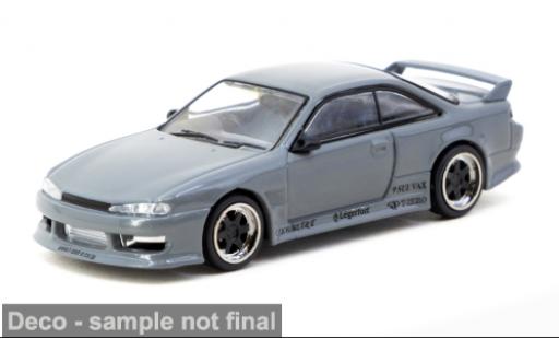 Diecast model cars Nissan Silvia 1/64 Tarmac Works (S14) grau 1:64 Nissan Silvia 1/64 Tarmac Works (S14) grau 1:64 diecast model cars