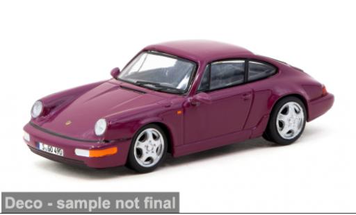 Porsche 964 1/64 Tarmac Works 911  RS rosa 1:64 diecast model cars
