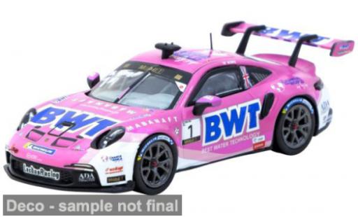 Porsche 992 GT3 1/64 Tarmac Works 911  Mobil 1 Supercup 2024 BWT #1 1:64 diecast model cars
