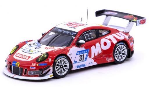 Diecast model cars Porsche 991 GT3 R 1/64 Tarmac Works 911 GT3 R () No.31 Frikadelli Racing Team Motul 24h Nürburgring 2017 T.Kristensen/K.Bachler/N.Siedler/L.Luhr Porsche 991 GT3 R 1/64 Tarmac Works 911 GT3 R () No.31 Frikadelli Racing Team Motul 24h Nürburgring 2017 T.Kristensen/K.Bachler/N.Siedler/L.Luhr diecast model cars