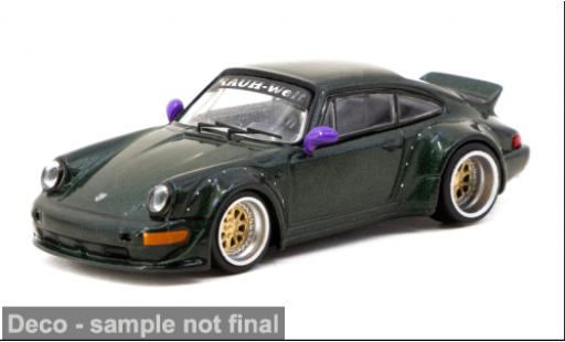 Diecast model cars Porsche 964 RWB 1/64 Tarmac Works grün 1:64 Porsche 964 RWB 1/64 Tarmac Works grün 1:64 diecast model cars