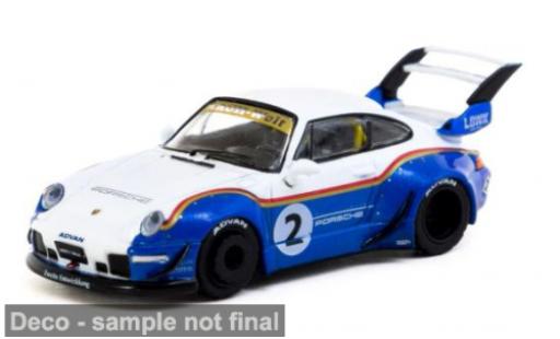 Diecast model cars Porsche 993 RWB 1/64 Tarmac Works blau/weiss 1:64 Porsche 993 RWB 1/64 Tarmac Works blau/weiss 1:64 diecast model cars