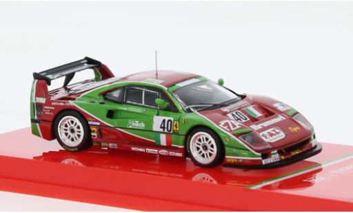 Ferrari F40 1/64 Tarmac Works LM No.40 24h Le Mans 1995 diecast model cars