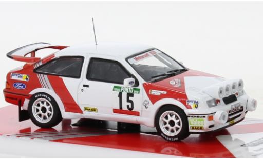 Diecast model cars Ford Sierra 1/64 Tarmac Works RS Cosworth No.15 Rallye WM Rallye Portugal 1988 Ford Sierra 1/64 Tarmac Works RS Cosworth No.15 Rallye WM Rallye Portugal 1988 diecast model cars